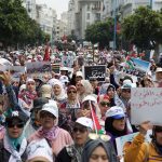 مسيرة تضامنية مع فلسطين بالدار البيضاء - تصوير ياسين تومي (10)