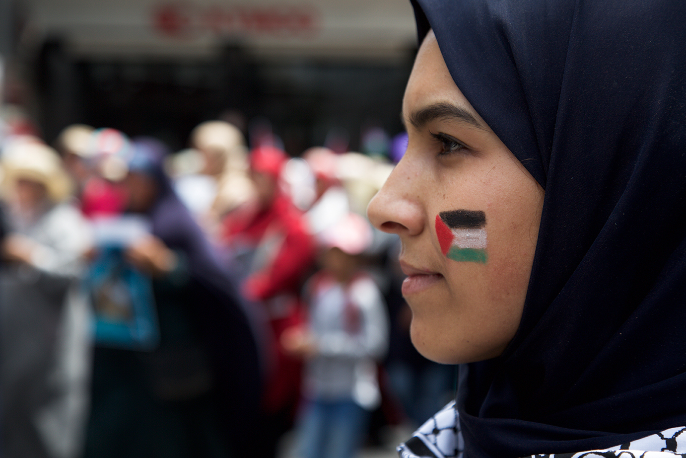 مسيرة تضامنية مع فلسطين بالدار البيضاء - تصوير ياسين تومي (7)