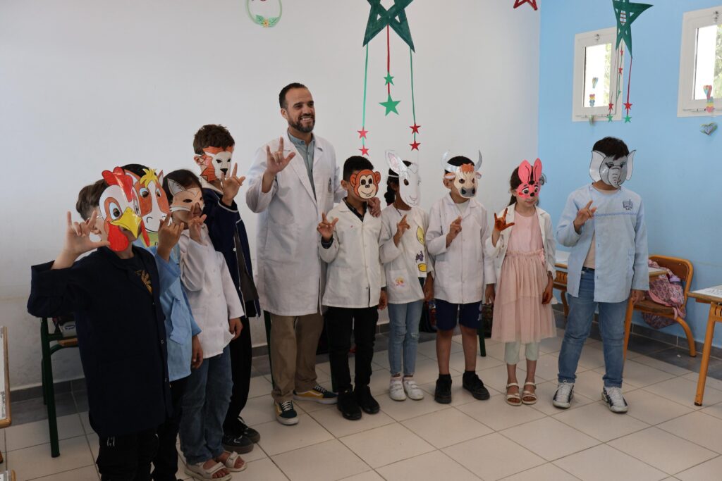 مركز الأميرة للا أسماء للأطفال الصم بطنجة / تصوير سامي سهيل